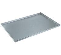 Decora 5548106 Teglia, Alluminio, Argento, 40 x 60 x 2 cm