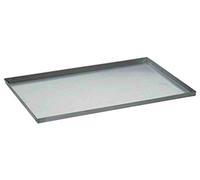 Decora 5548110 Teglia, Alluminio, Argento, 40 x 60 x 2.5 cm