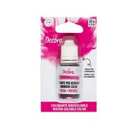 Colorante liquido idrosolubile per aerografo fucsia 20 g Decora