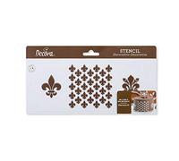 Decora 9270912 Stencil decorativo Giglio 10 X 25 Cm, in plastica per alimenti; perfetto per realizzare splendidi disegni su torte, dolcetti e biscotti. Made in Italy.