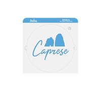 Decora 9270960 Stencil Caprese, Dim. Ø 25 Cm, in plastica per alimenti; per realizzare disegni su torte, dolcetti e biscotti. Made in Italy