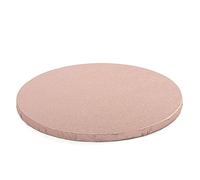 Decora 931970 Sottotorta Tondo, Cartone, Marrone, Diametro 25 x H 1.2 CM