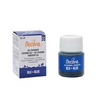 Decora 9600817 Gel Colorante Decora Blu 28 G, dal colore intenso e brillante