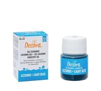 Decora 9600818 Gel Colorante Decora Azzurro 28 G, dal colore intenso e brillante