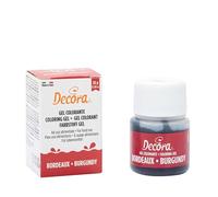 Decora 9600824 Gel Colorante Decora Bordeaux 28 G, dal colore intenso e brillante