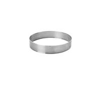 DECORA ANELLO MICROFORATO Tondo 24cm 3,5cm h. Acciaio Inox 0064036