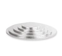 DECORA CAKE BOARD SILVER CM 25X1,2H