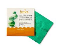 Decora CF Verde 0796209 150 Fogli Alluminio, 50 g, 10 x 10 cm