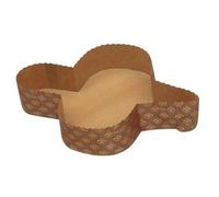 Decora Confezione Forme Colombe, Carta di Cellulosa, Marrone, 1000 g, 2 Pezzi