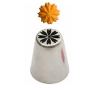 Beccuccio cornetto diretto Girasole 24 in acciaio Ø3,7 x 4 cm Decora