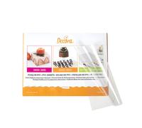 Decora Fogli in PVC per preparazioni alimentari 30x40 cm 150 micron antiaderenti – 10 pezzi
