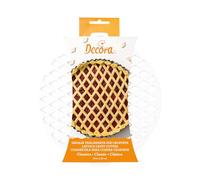 Griglia Tagliapasta a losanghe per crostata in plastica tonda Ø30cm