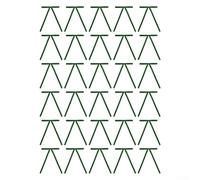 Decora il tuo albero di Natale e ghirlande con questo set di 30 fiocchi di velluto, progettati per portare un tocco accogliente e festoso al tuo spazio di vacanza (verde)