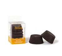 Decora Pirottini in carta forno – 75 pz marroni Ø5 x h3,2 cm – Resistono fino a 220°