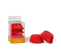 Decora Pirottini per muffin in carta forno 0339635 rossi Ø5×h3,2 cm 75 pz resistono fino a 220°