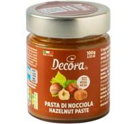 Decora Preparato per gelato Pasta di Nocciola 100 g,