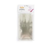 50 Sacchetti in plastica trasparente per alimenti 10 x 20 cm