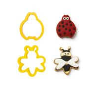 Set 2 Cutters Tagliapasta in plastica libellula e lumaca