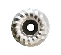 Stampo rotondo per ciambella in metallo antiaderente Ø22 x h 11,5 cm