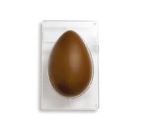 Stampo per Uovo di Cioccolato in policarbonato - 1 Cavità - 350gr
