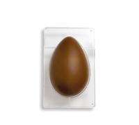 Decora stampo uovo di pasqua policarbonato 1 cavità, gr 250, mm 163 x 230 - trasparente 8024622048204