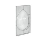 Decora stampo uovo di pasqua policarbonato 1 cavità, gr 750 , mm 195 x 295