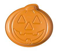 Decora 0075045 Stampo Zucca Arancione Ø 30 X H 5 Cm, Ideale Per Preparare Dei Gustosi Plumcake, In Robusto Metallo Antiaderente