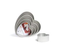 Decora Teglia Professionale 0062668 Cuore 15 x h 7,5 cm Anodizzata