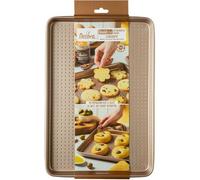 Decora Teglia forata Cookies 40x30 Gold Line 0070116 – Metallo antiaderente per biscotti e lievitati