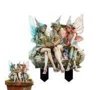 Decoración de Maceta des Hadas - Adorno dei Jardín en Miniatura para Plantas | Diseño Encantado dee con Detalles Realistas y Acabado Resistente | Figura Decorativa - Interior Exterior Jardein