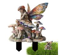 Decoración de Maceta des Hadas - Adorno dei Jardín en Miniatura para Plantas | Diseño Encantado dee con Detalles Realistas y Acabado Resistente | Figura Decorativa - Interior Exterior Jardein