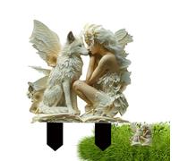 Decoración de Maceta des Hadas - Adorno dei Jardín en Miniatura para Plantas | Diseño Encantado dee con Detalles Realistas y Acabado Resistente | Figura Decorativa - Interior Exterior Jardein