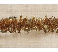Decoración de Navidad Bossons, Adorno navideño, Ornamento de Navidad, Decoración Festiva, Made in Italy, 1000x8 h8 cm, Cobre