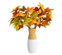 Decoración Otoñal Arce - Ramas Decorativas, Arbustos Artificiales | Hojas Simuladas para Decorar Jarrones Arreglos Florales Eventos Fiesta Hogar Oficina Mesa Jardín Otoño Halloween Ringraziamento