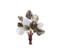 DECORACION PARED METAL 97X10X118 RAMO FLORES