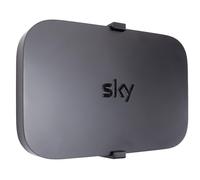 Decoralin Sky Q Mini Box - Supporto da parete compatibile con Sky Q Mini EM150, 32D0xx, 32D1xx, da installare dietro la TV o a parete, supporto salvaspazio con viti e fissaggi, design facile e