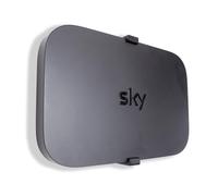 Decoralin Sky Q Mini Box - Supporto da parete compatibile con Sky Q Mini EM150, 32D0xx, 32D1xx, da installare dietro la TV o a parete, supporto salvaspazio con viti e fissaggi, design facile e