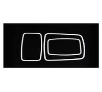 Decorare Auto Gear Per Benz ML320 350 2012 Per GLE W166 Per Coupe C292 350d Per GL450 Per X166 Per GLS Per Amg Auto Center Console Trim Accessori Telaio Controllo Centrale Decorare (Colore : 3pcs)