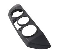 Decorare Auto Gear Per VW Per Polo Per 9N 2002 2004 2008 2010 Nero Cruscotto Anteriore AC Pannello Di Controllo Del Riscaldatore Trim Tappo Di Copertura Shift Pannello Trim