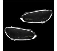 Decorare Copri lenti fari anteriori auto per V&W per Golf 6 MK6 R 2010-2014 Paralume trasparente Guscio fari(L-R)