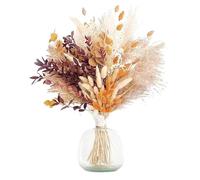 decorare la casa con fiori secchi, Bouquet di erba di pampa secca for decorazioni domestiche for matrimoni, confezione da 62 o 100 bastoncini(100 Sticks as Shown)