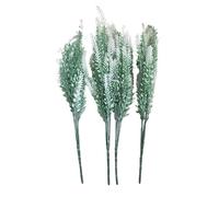 decorare la casa con fiori secchi, Fiori di lavanda artificiali di erba della pampa for decorazioni, confezione da 4 multicolore(4 White Lavender)