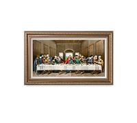 DECORARTS - Riproduzioni d'arte classiche di Leonardo da Vinci Stampa giclée e qualità museo Decorazione da parete 30 x 40 cm