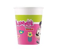 Decorata Minnie Disney 8 Bicchieri di Carta 200 ml Festa Compleanno Party