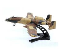 Decorate Airplane 1/72 for US Air Force A-10A Thunderbolt II ABS Modello di aereo A10 Modello da caccia finito Aereo for Collection or Gift