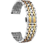 Decorations 316L Stainless Steel Watch Band High End Replacement Watch Band 6 Color For Women Men Gold, Silver, Black, Rose Gold, Gold Ton Beautiful