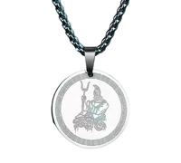 Decorations Ade da Uomo con Cerberus Acciaio Il Dio chtonico Greco ghiottone della Catena del Collo degli inferi medaglioni di Gioielli amuleti Beautiful