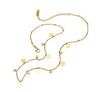 Decorations Nuovo CHIUCHI Saggio della DAITY Unisex 2026, Pietra Zirconia cubica penzolare Gioielli a Collo clavicola Catena per la Decorazione Regalo Compleanno da Donna di Lusso con Voi Accessori