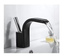 Decorations Rubinetto del lavandino del Bagno Rubinetto Caldo Mixer Freddo Cagna Mazzo Montato a Foro Singolo Tocco Cromato Rifinito, Facile Installazione Beautiful