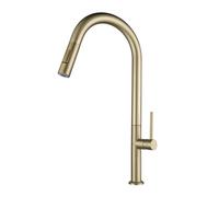 Decorations Tall Black Kitchen Doucet Cold And Hot Mixer Tirare Fuori a Due funzioni Materiale in Acciaio Inossidabile Montato sul Ponte, Facile Installazione Beautiful